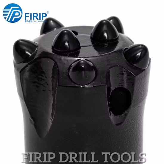 China Manufacturer Factory Price Small Hole Hex22 Hex25 Hexagon Shank 32/34/36/38/40/41/42/43/45mm Taper Tapered Conical Button Drill Bit for Sale