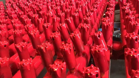 China Manufacturer Factory Price Small Hole Hex22 Hex25 Hexagon Shank 32/34/36/38/40/41/42/43/45mm Taper Tapered Conical Button Drill Bit for Sale