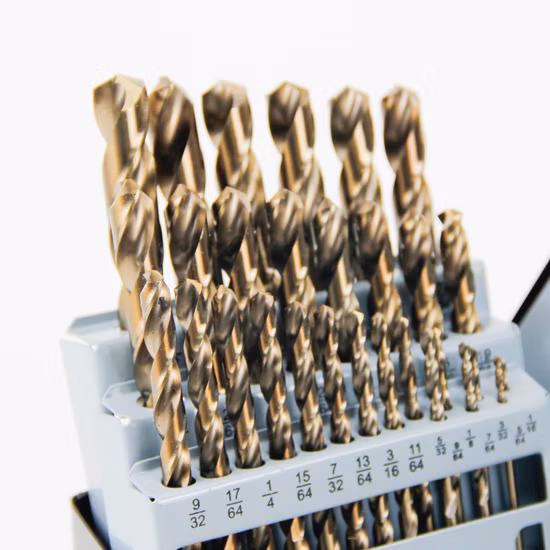 Спиральное сверло HSS, полностью шлифованное, с полированной отделкой